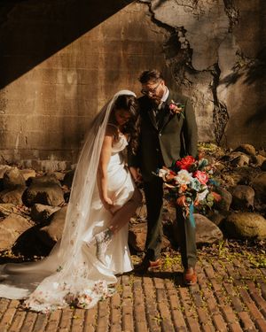 Forest Green Suit with Brown Derby Shoes