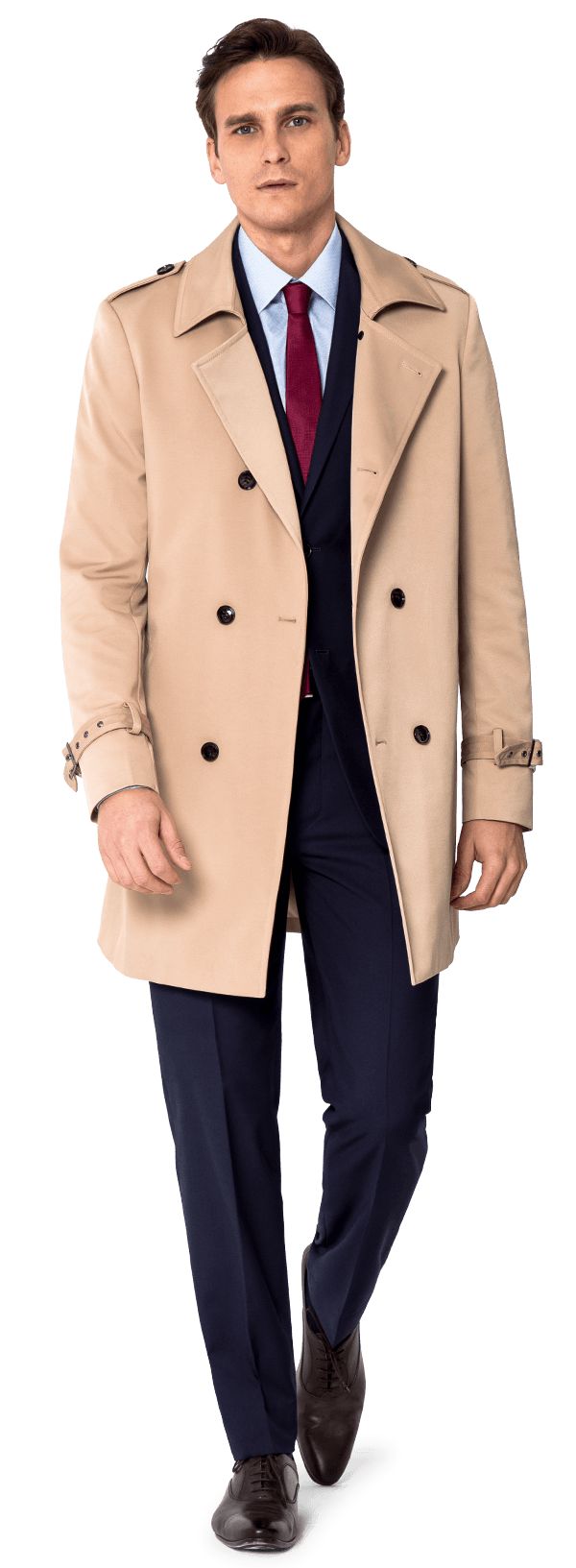 Double-Breasted Trench Coats