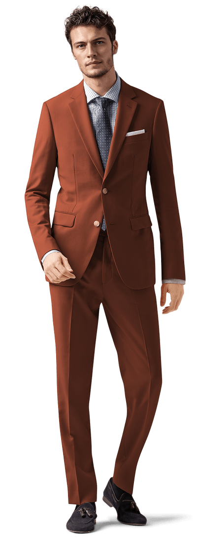 Burnt Orange Suit