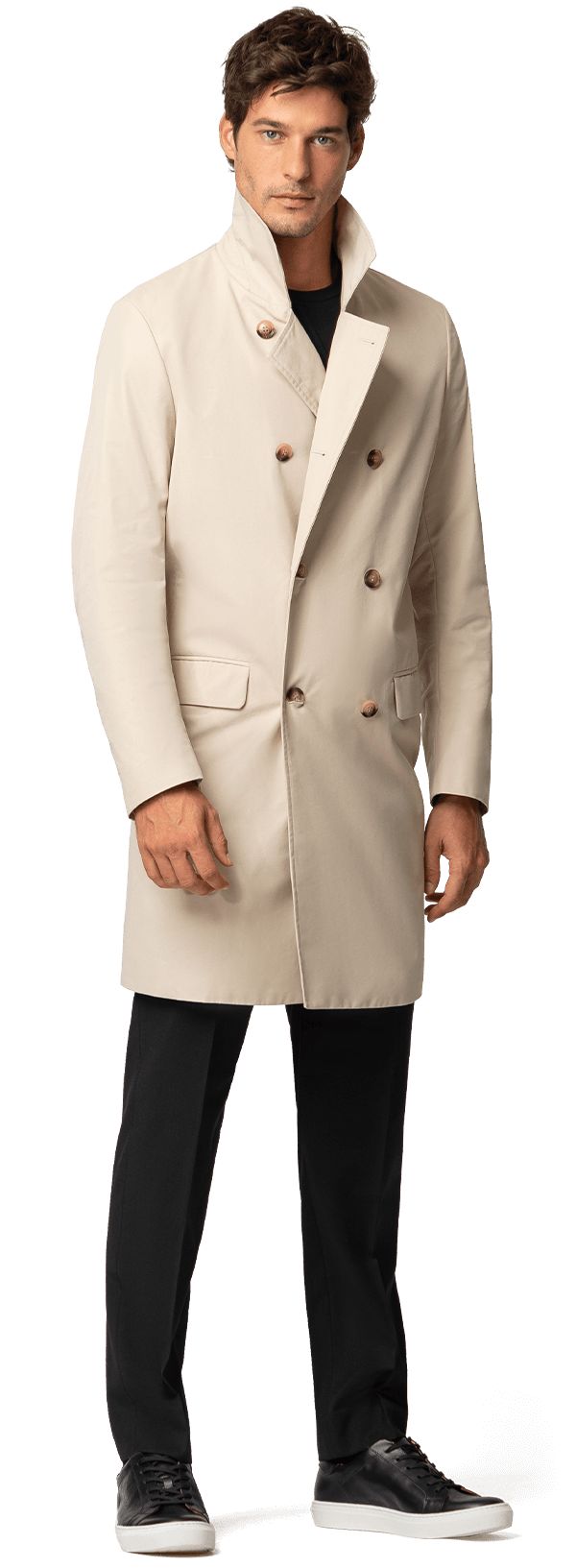 Beige Trench Coats