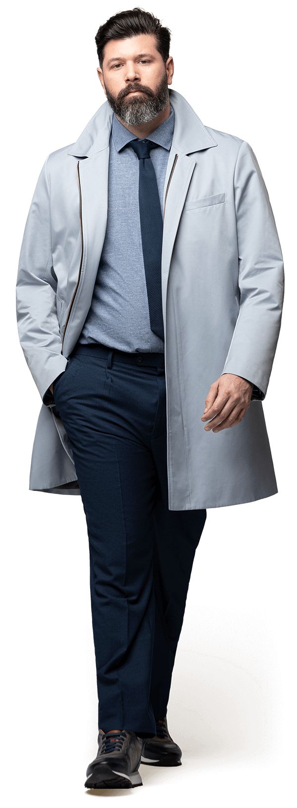 Big and Tall Trench Coats